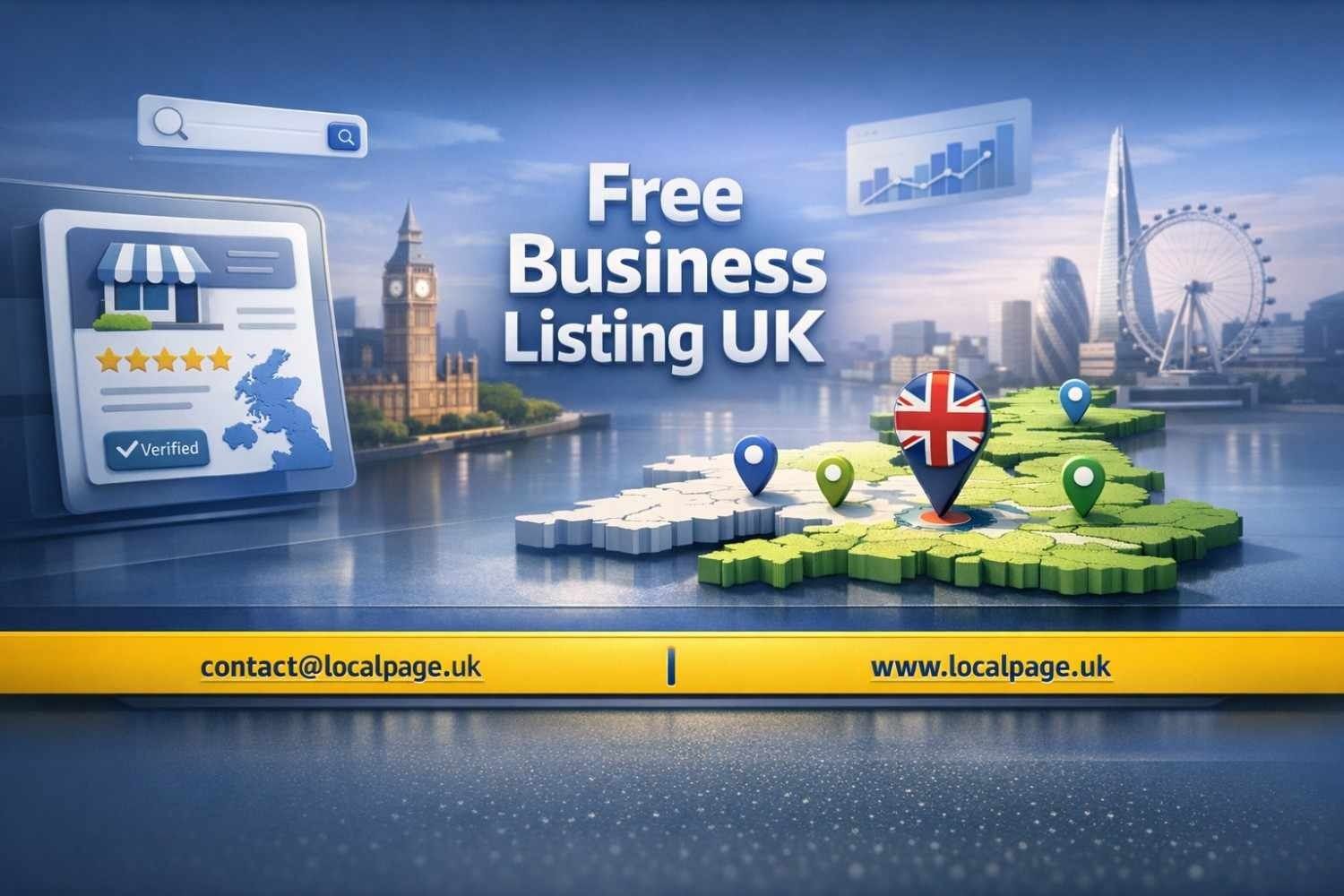 UK Property Listing Website Free Local Page